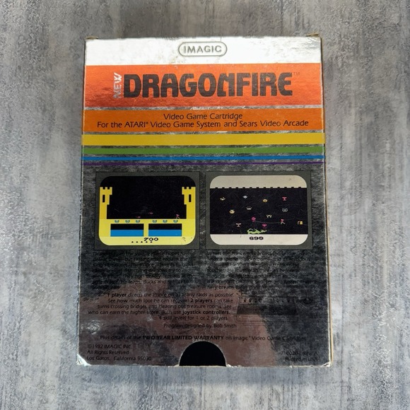 Dragonfire (Atari 2600) Complete In Box CIB - Picture 16 of 16
